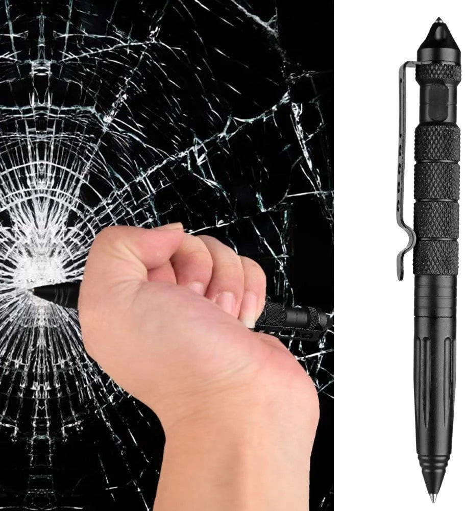 StrikePoint Military Tactical Pen — Tungsten Steel Glass Breaker