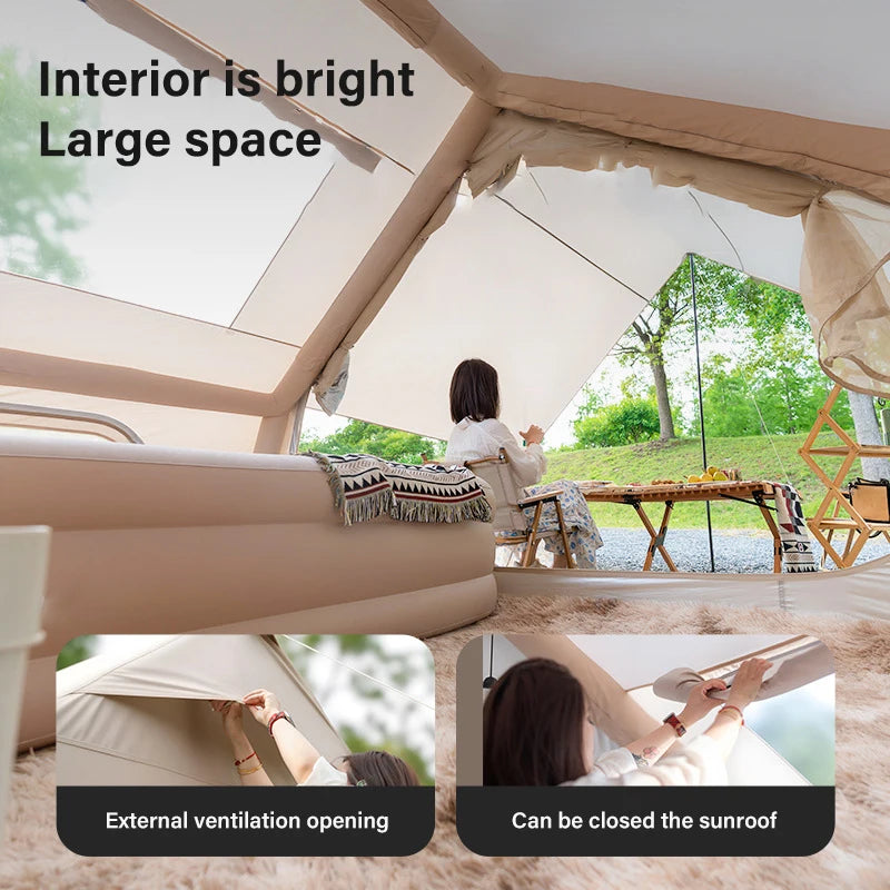 AirBase 2-in-1 Auto Inflatable Tent with Sunshade
