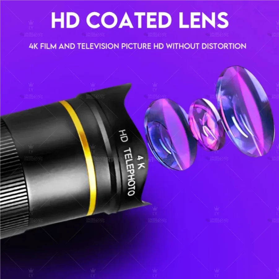 OpticVault 32x HD Monocular - Smartphone Camera Adapter