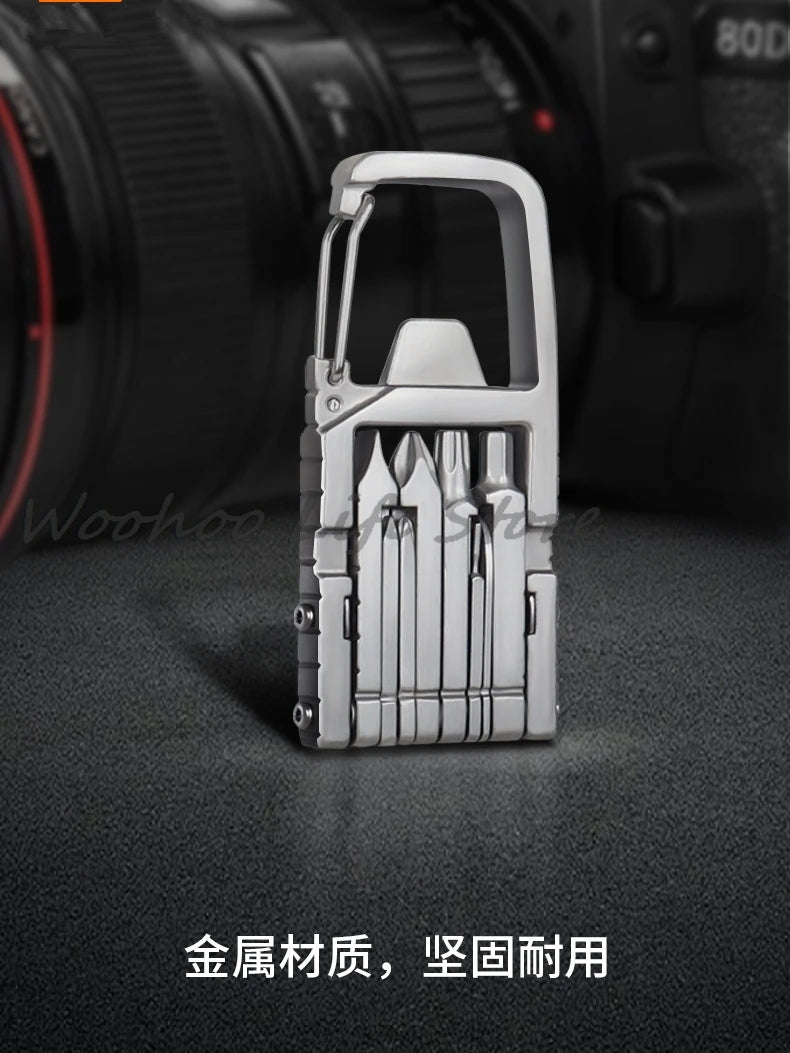 ClipForce Carabiner Multi-Tool — 9-in-1
