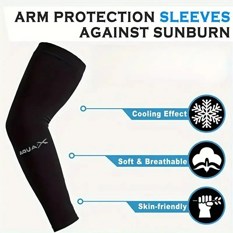 ArmShield UV Protective Sun Sleeves — 3 Pairs