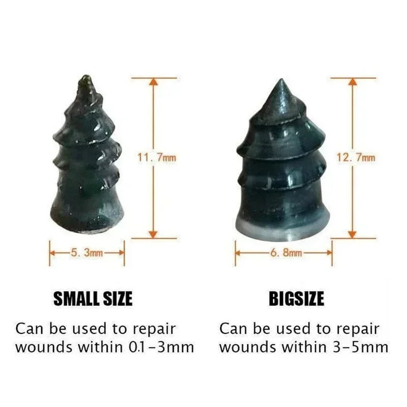 TirePatch Emergency Rubber Nail Tire Repair Kit