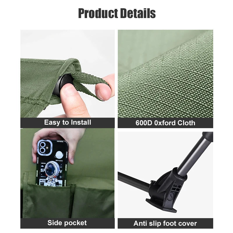 CampCot Ultralight Portable Folding Camp Bed