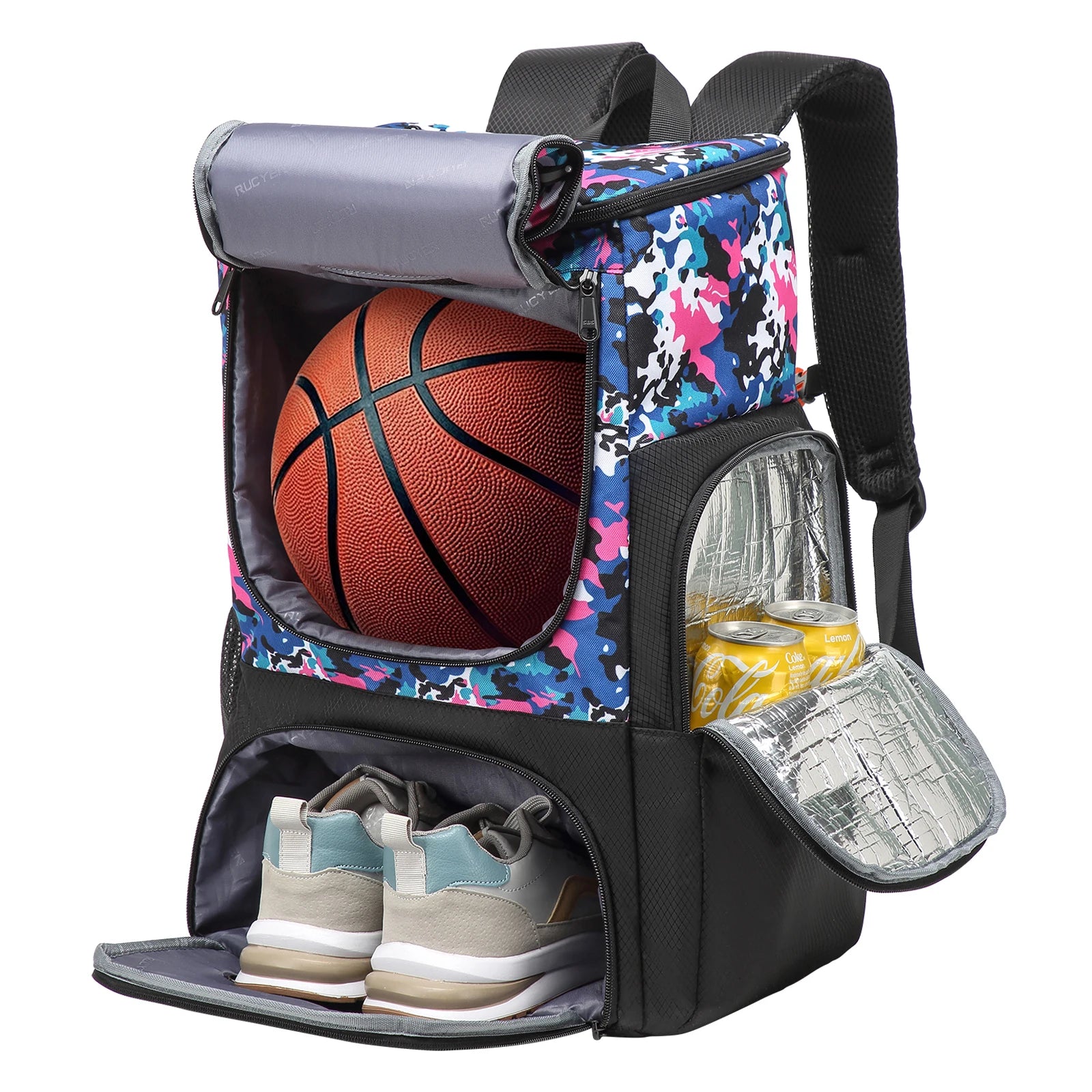 CourtPack Sports Backpack with Shoe Compartment