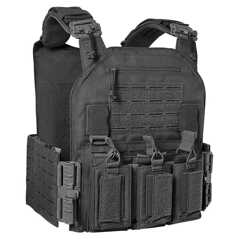 TactVault MOLLE Plate Carrier Tactical Vest