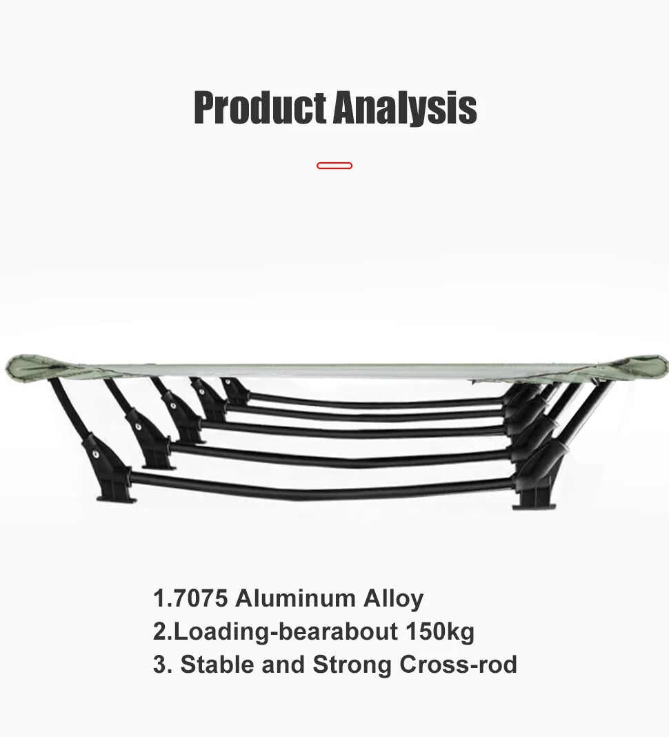 CampCot Ultralight Portable Folding Camp Bed