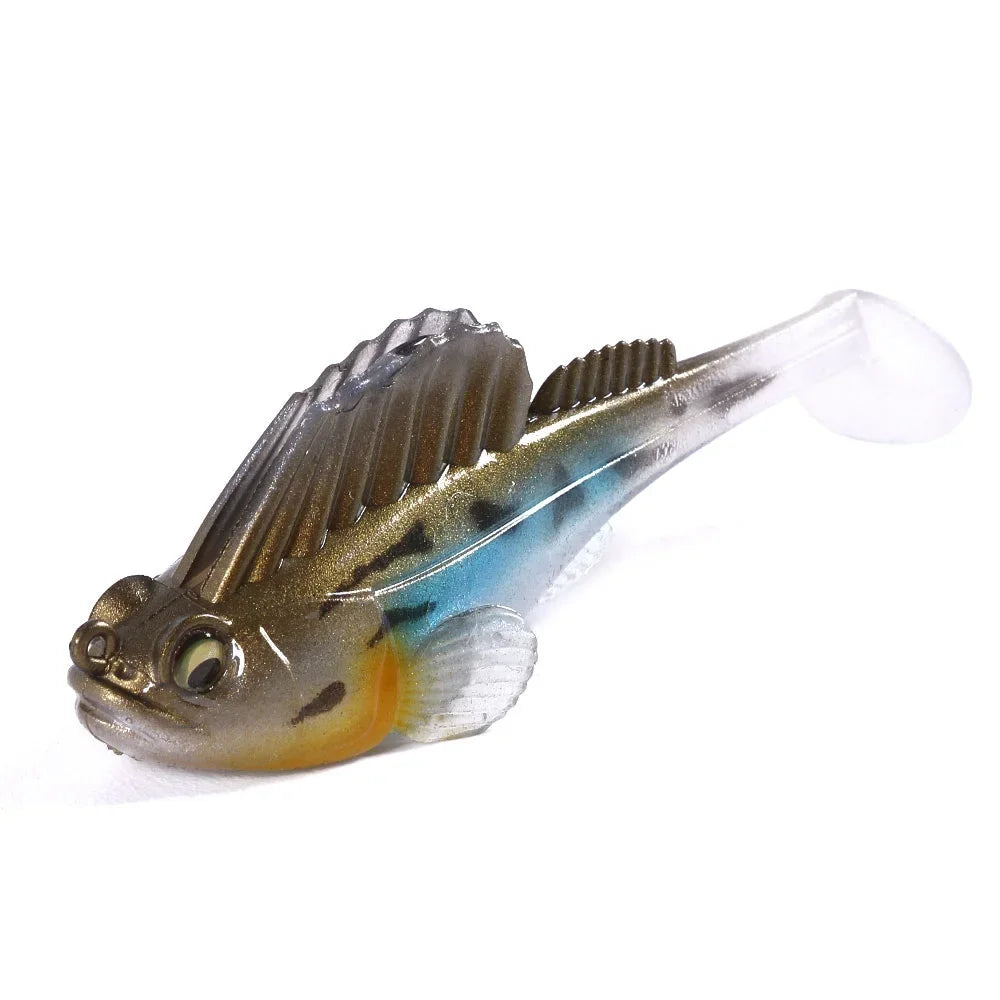 DarkSlider Soft Plastic Sinking Fishing Lure — 7g/14g/20g