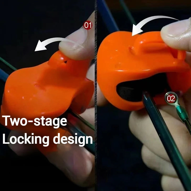 QuickClip Fishing Rod Holder Clip — 4 Pack Anti-Slip