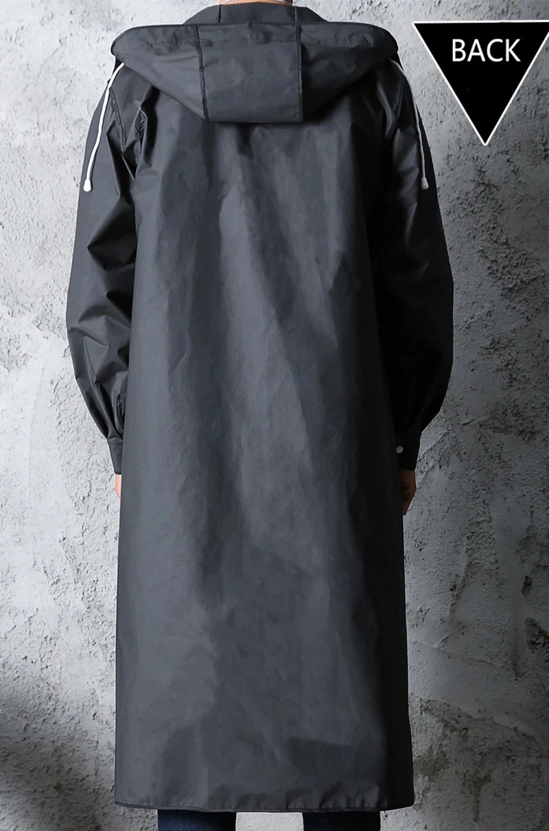 StormShield Waterproof Hooded Outdoor Rain Jacket