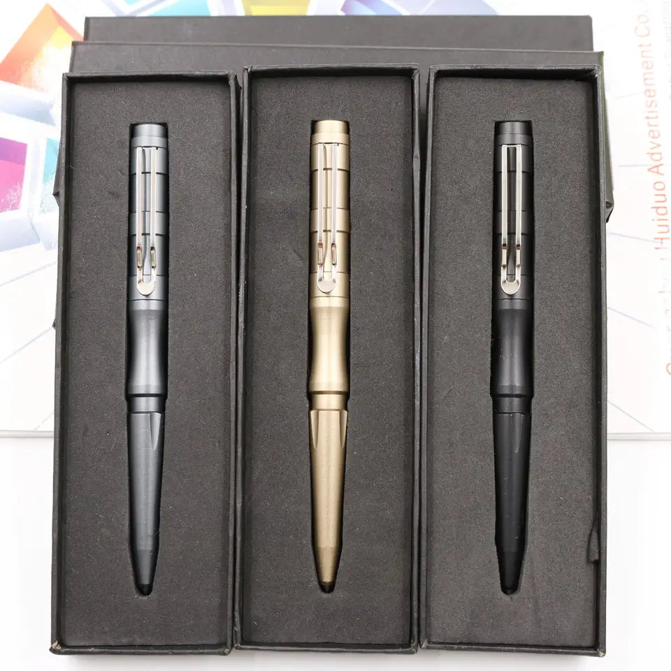 VaultPen Tactical Writing Pen | Aircraft Aluminum Glass Breaker