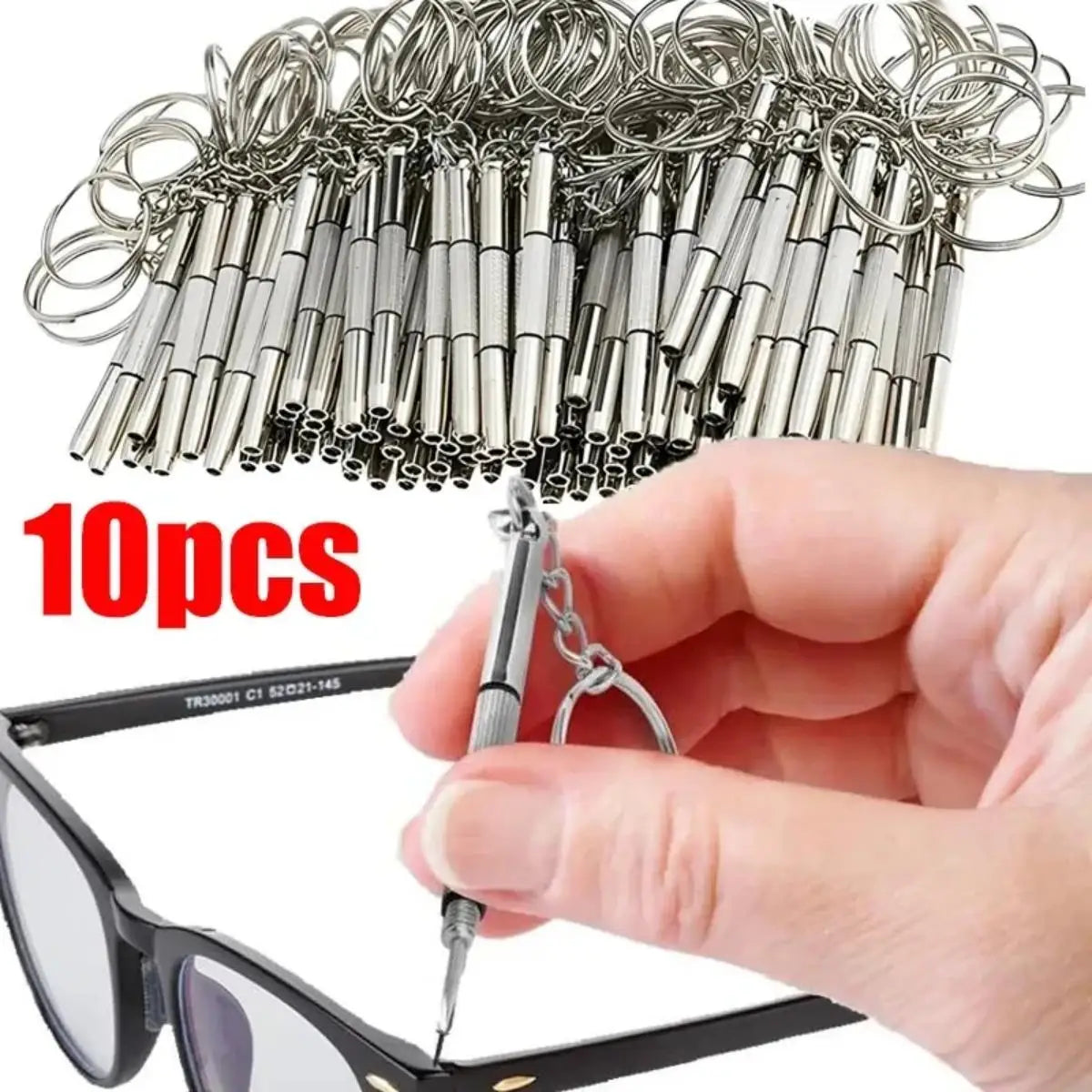 PocketFix 3-in-1 Precision Eyeglass Repair Screwdriver Kit