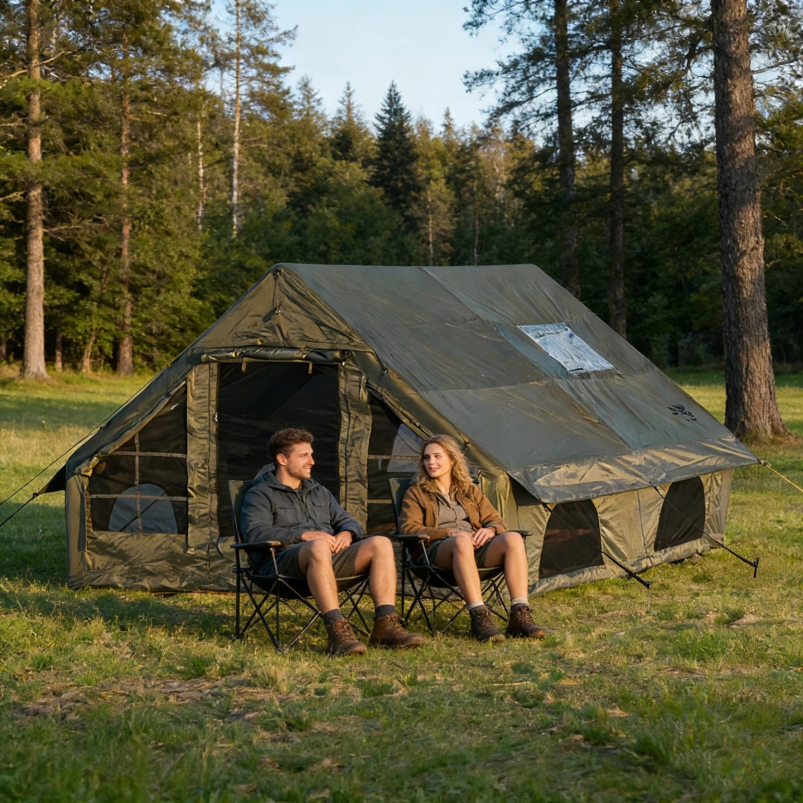 QuickDome Pakicetus Inflatable Family Camping Tent