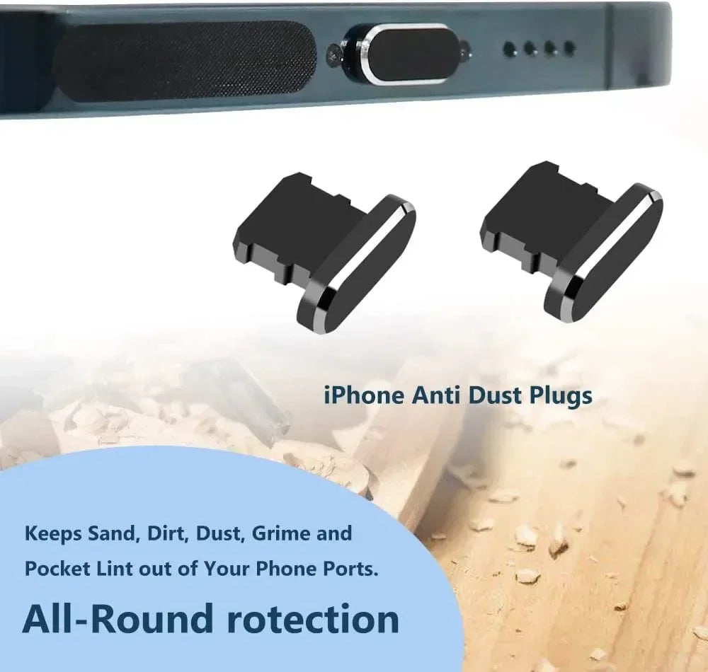 CleanKit Phone Port Cleaning & Dust Plug Protection Set