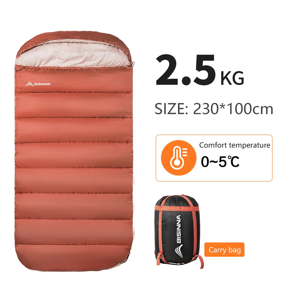 DreamBase Large 3-Season Camping Sleeping Bag — Lightweight