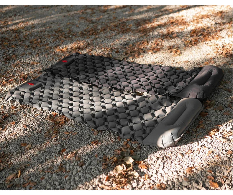 TrailRest Inflatable Camping Pad with Pillow