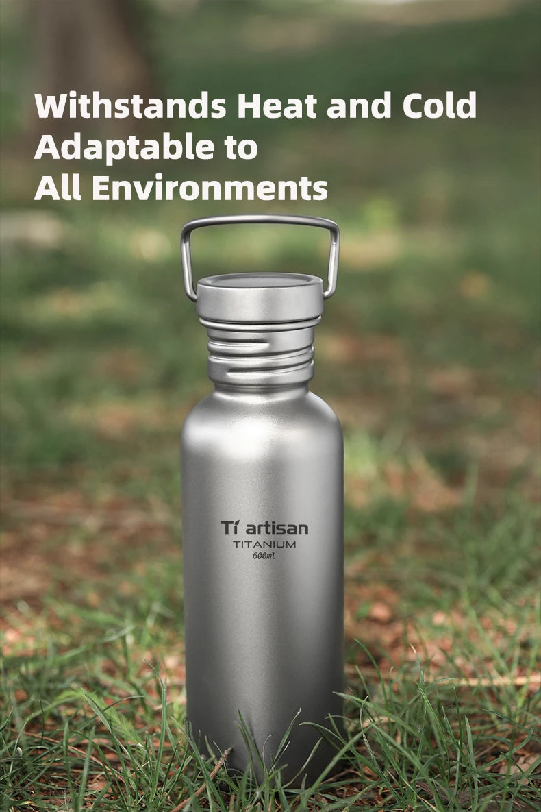TitanHydro Ultralight Titanium Water Bottle