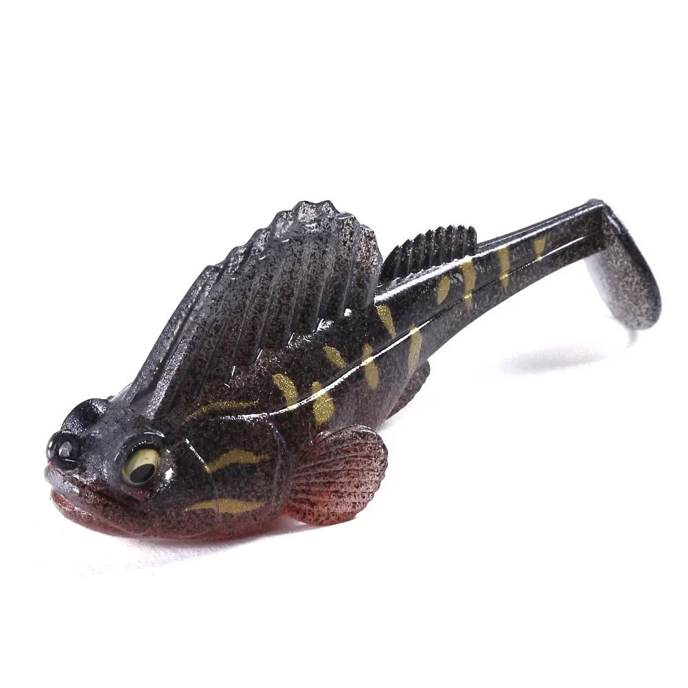 DarkSlider Soft Plastic Sinking Fishing Lure — 7g/14g/20g