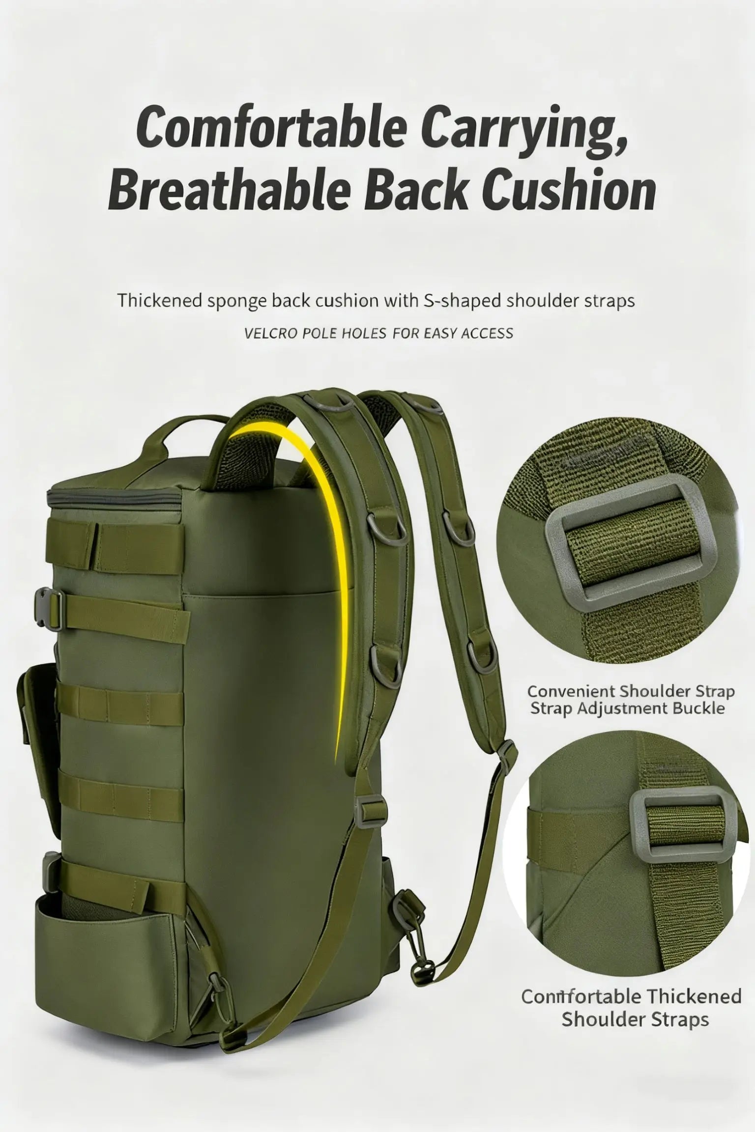 CastPack Tactical Fishing Backpack with Rod Holders