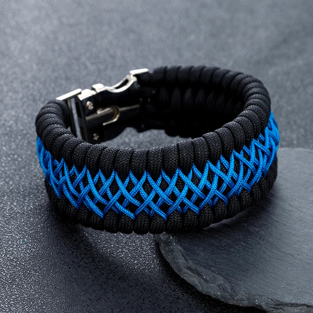 VaultWeave Paracord Survival Bracelet — 550lb