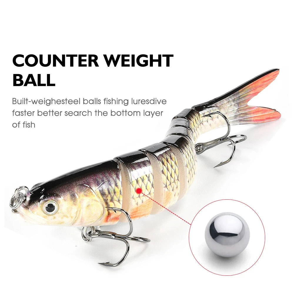 SwimShad Multi-Jointed Swimbait Fishing Lure