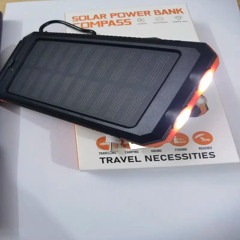 GridSolar 20000mAh Solar Power Bank | Rugged Portable Charger