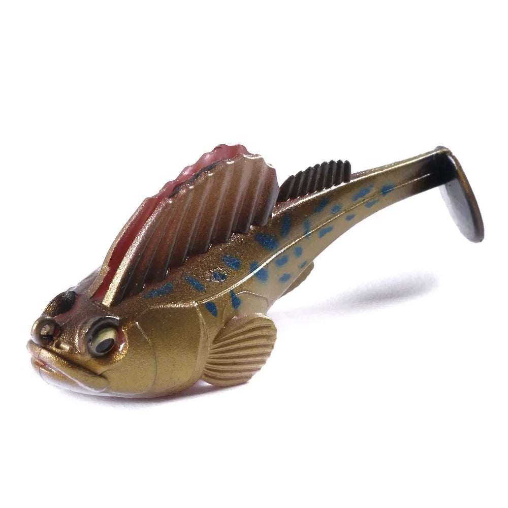 DarkSlider Soft Plastic Sinking Fishing Lure — 7g/14g/20g