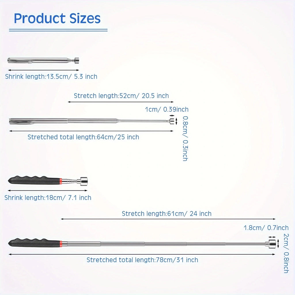 MagReach Telescopic Magnetic Pickup Tool