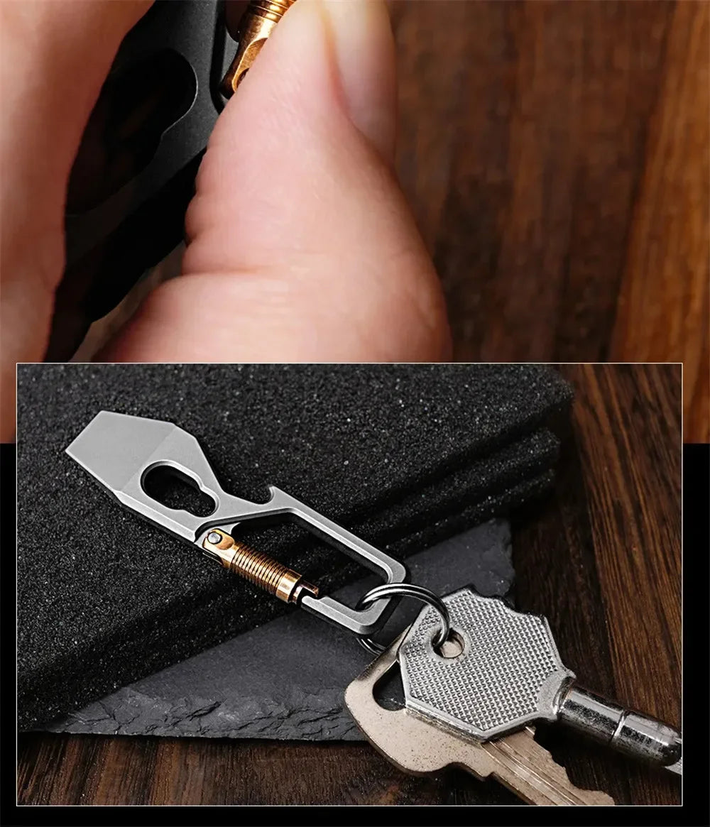 IronVault Titanium EDC Pry Bar
