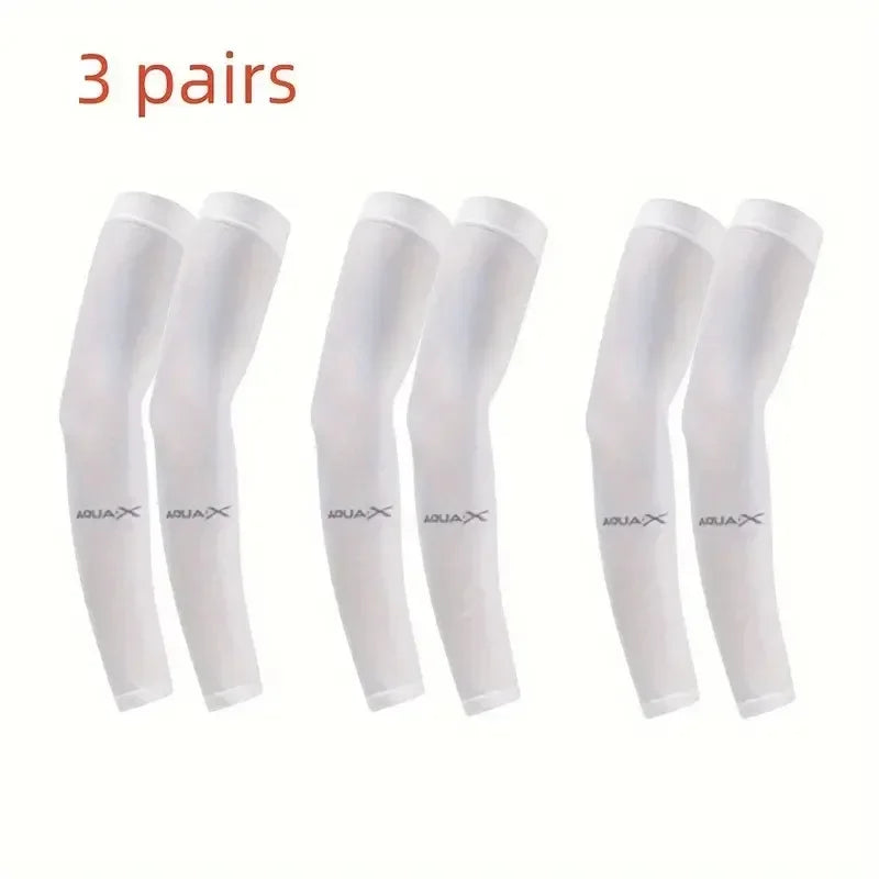 ArmShield UV Protective Sun Sleeves — 3 Pairs