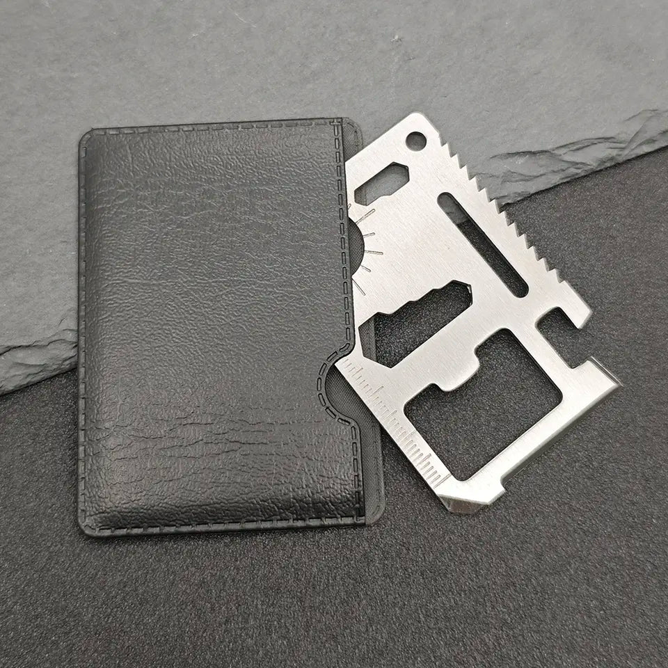 VaultCard 11-in-1 Wallet Multi-Tool | Credit Card Size EDC Tool