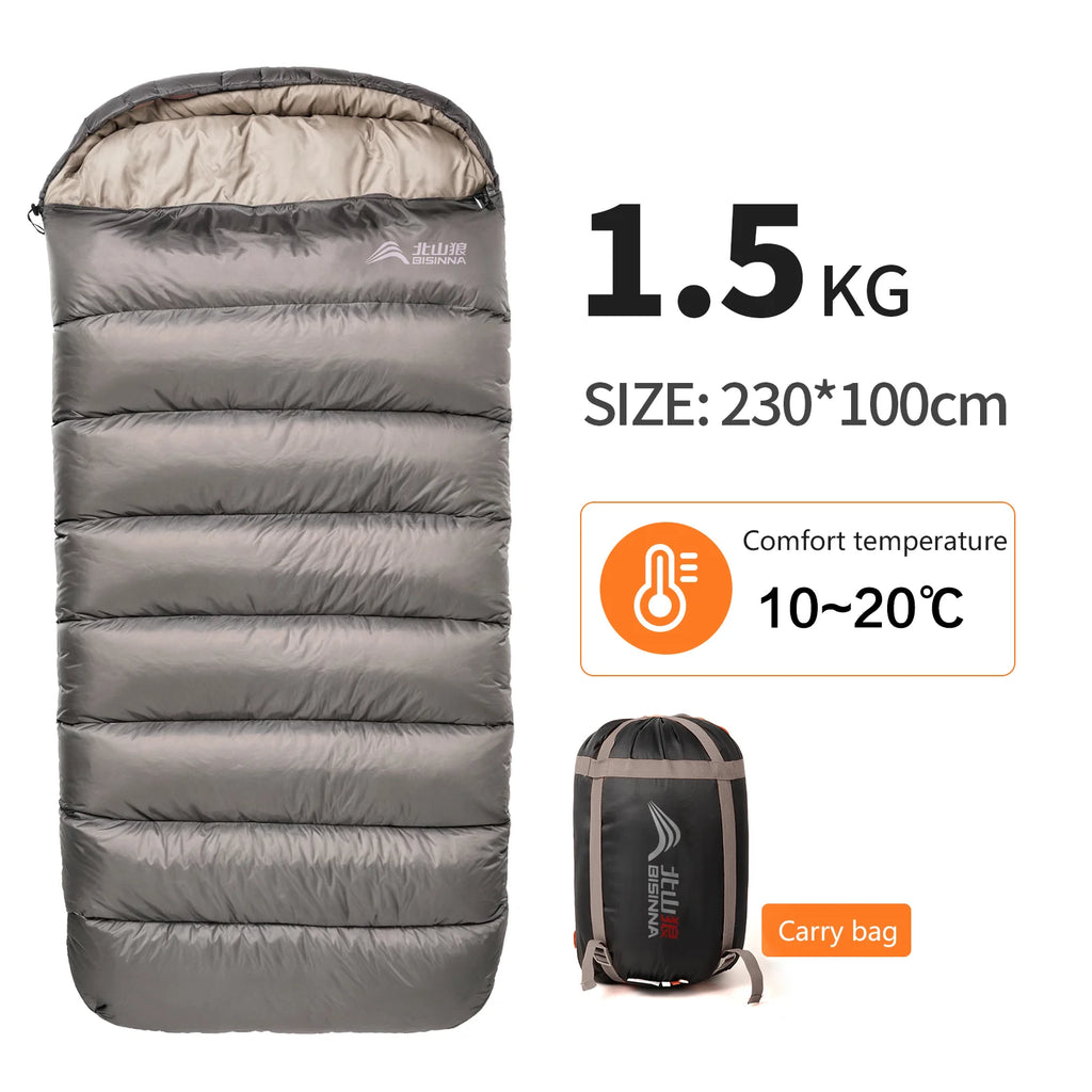 DreamBase Large 3-Season Camping Sleeping Bag — Lightweight