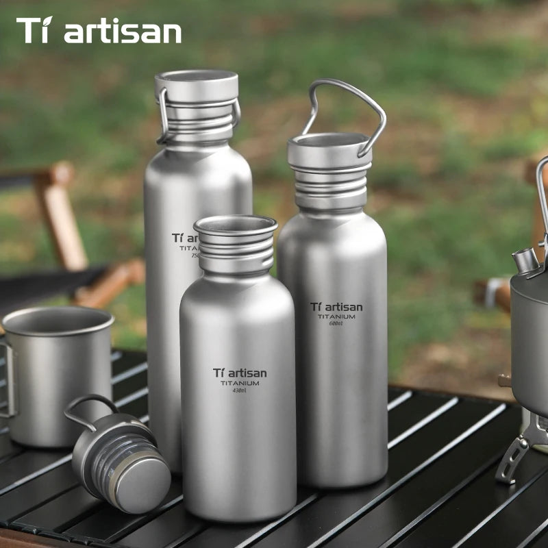 TitanHydro Ultralight Titanium Water Bottle