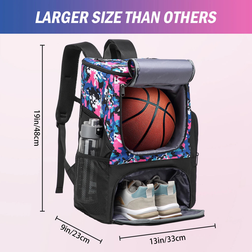 CourtPack Sports Backpack with Shoe Compartment