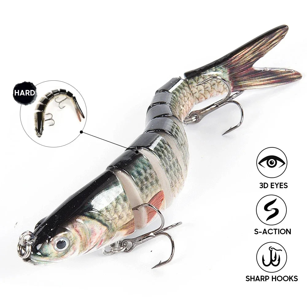 SwimShad Multi-Jointed Swimbait Fishing Lure