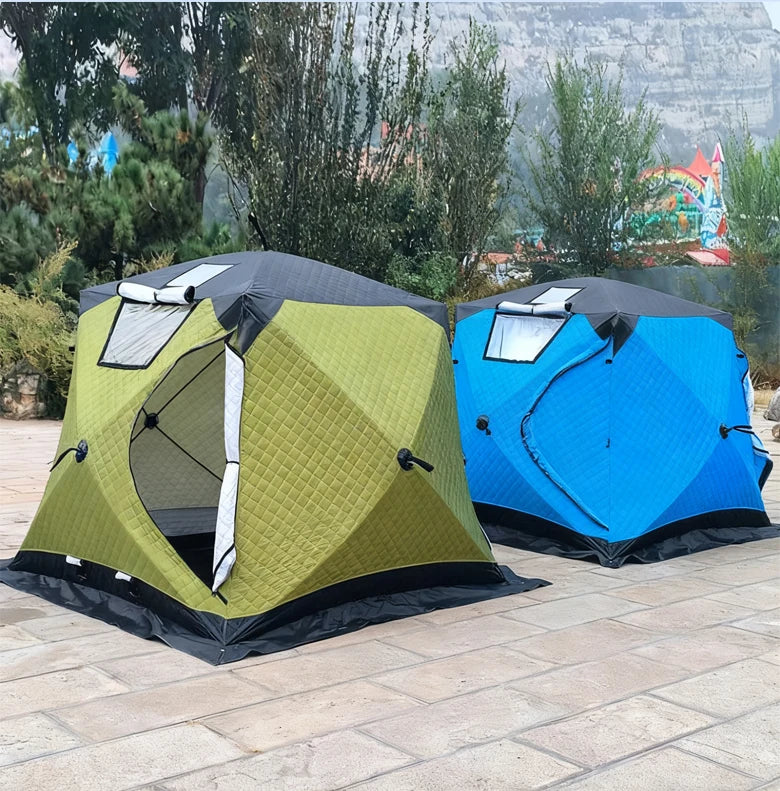 IceBreak Winter Fishing Tent — 3-4 Person Insulated