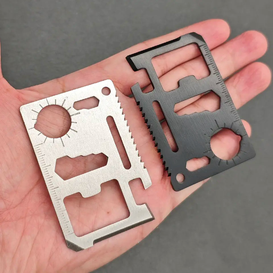 VaultCard 11-in-1 Wallet Multi-Tool | Credit Card Size EDC Tool