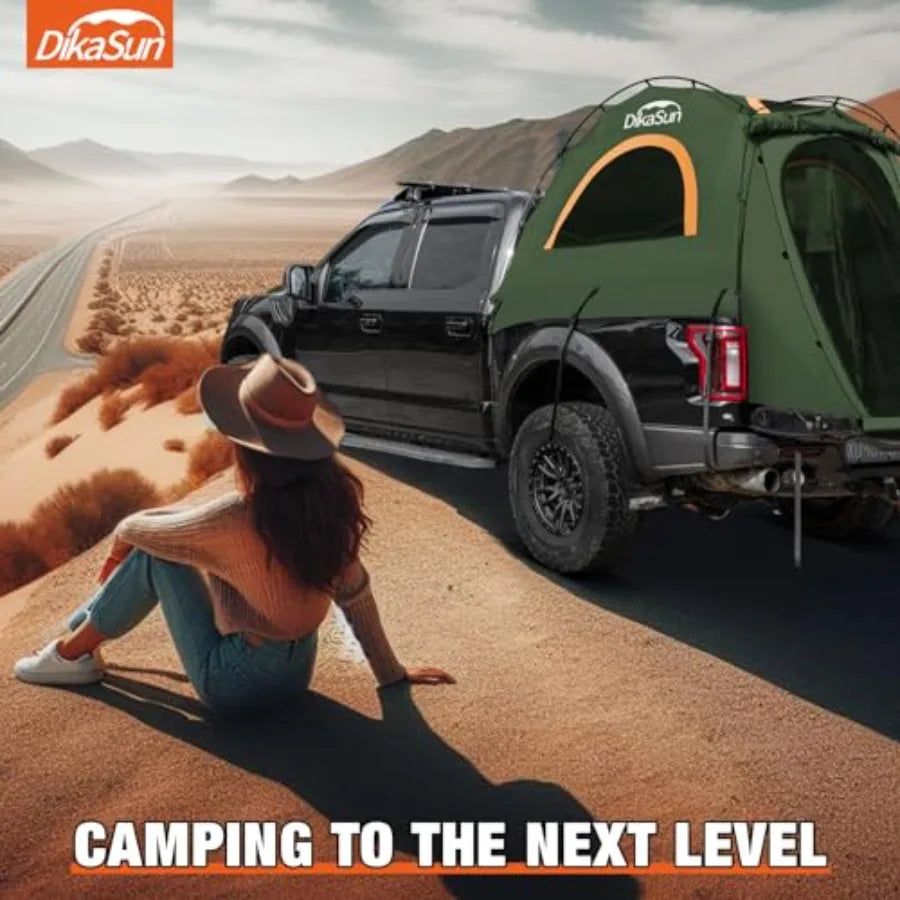 BedHaul Waterproof Truck Bed Tent — Double Layer PU3000