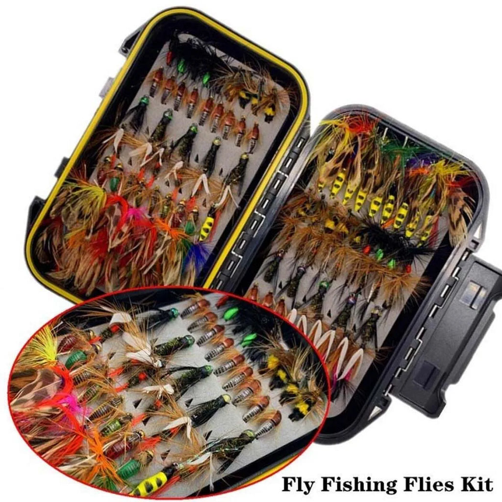 FlyVault Dry/Wet Fly Fishing Assortment Kit
