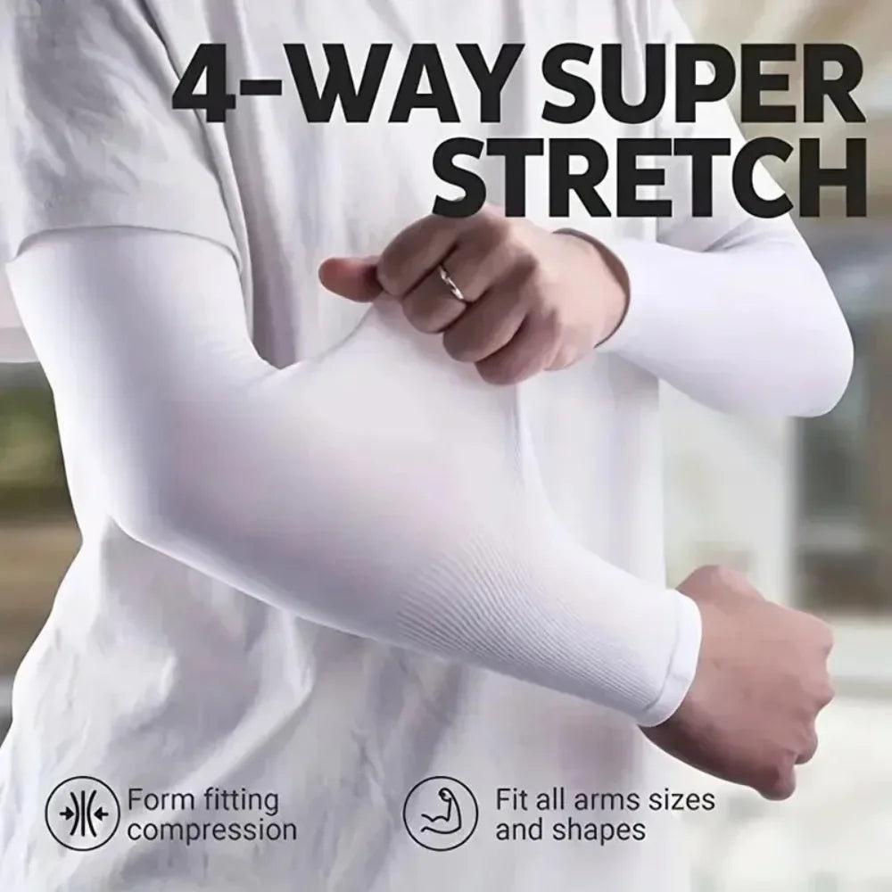 ArmShield UV Protective Sun Sleeves — 3 Pairs