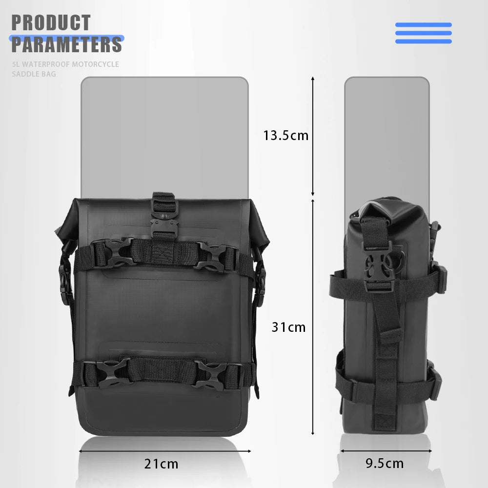 MotoVault Waterproof Motorcycle Frame Bag