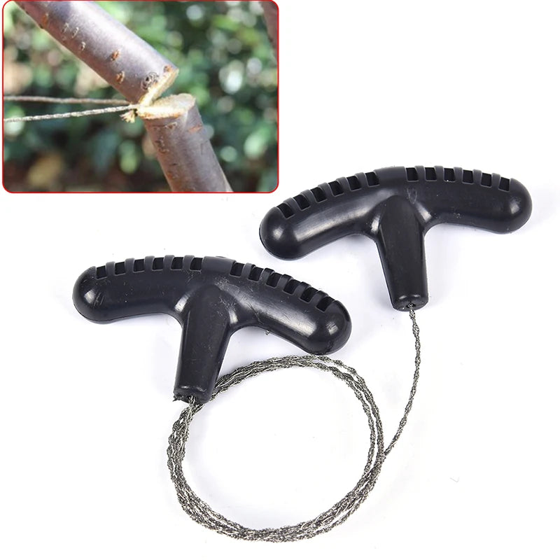 WireSaw Portable Hand Chain Saw — Survival Rope Saw