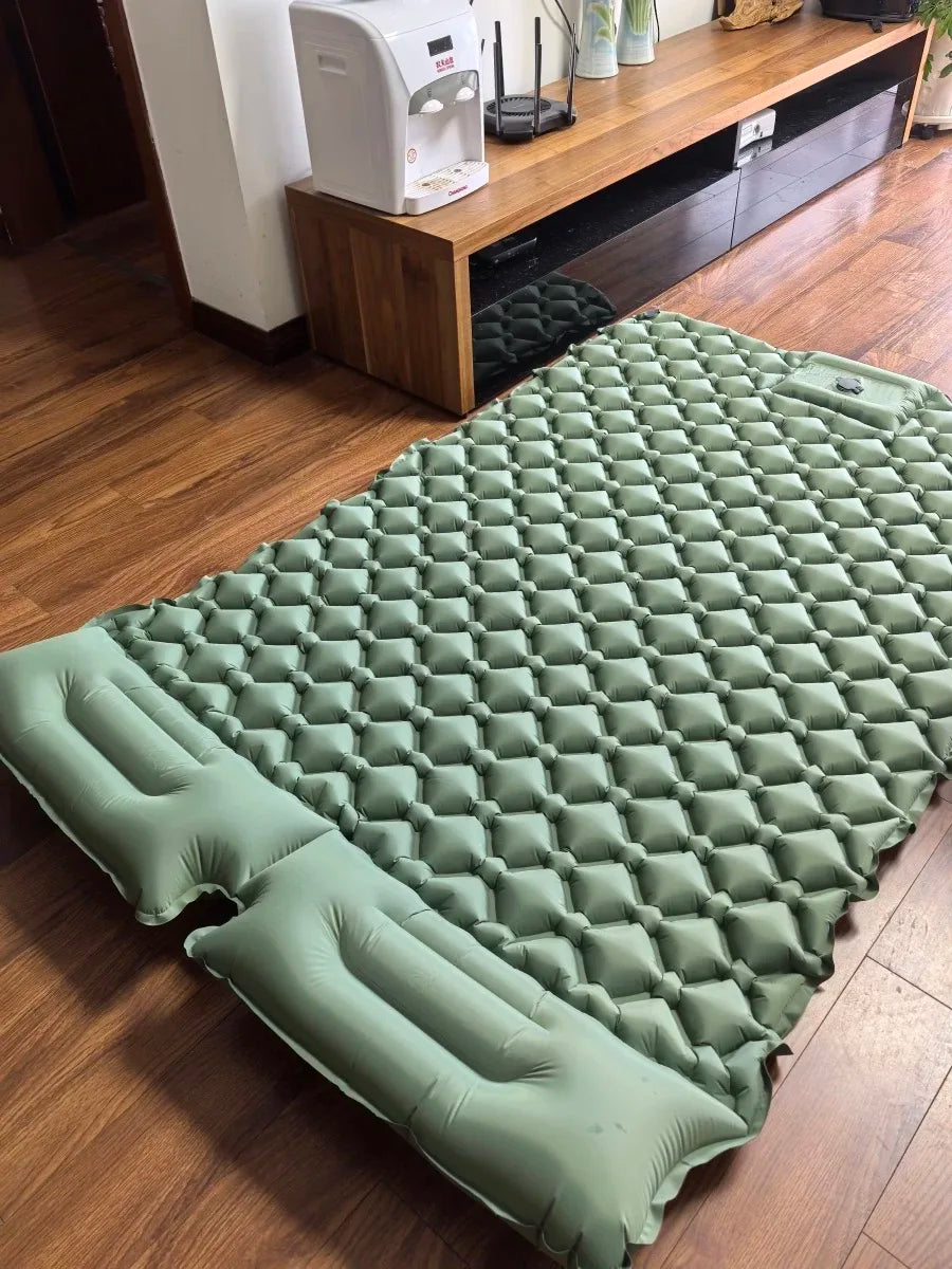DualRest Ultrawide Inflatable Camping Sleeping Pad
