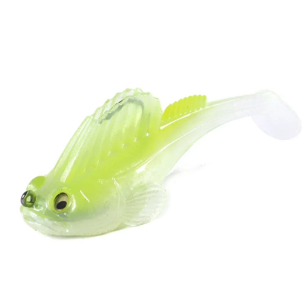 DarkSlider Soft Plastic Sinking Fishing Lure — 7g/14g/20g