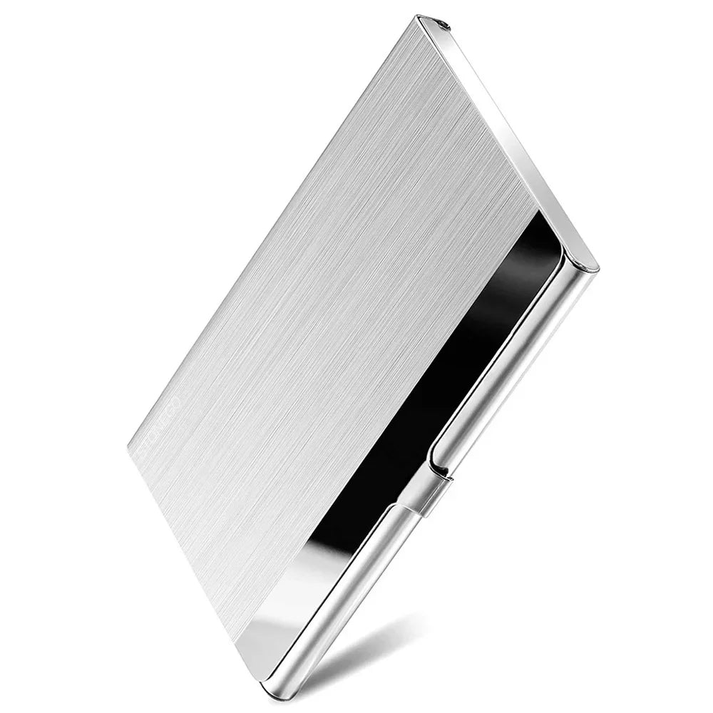 SlimVault Money Clip — Stainless Steel Card + Cash Holder