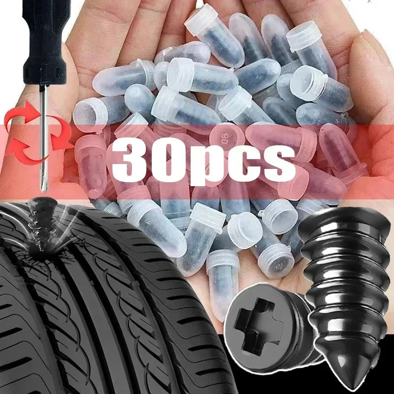 TirePatch Emergency Rubber Nail Tire Repair Kit