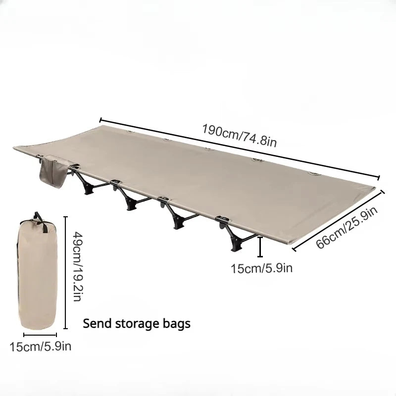 CampCot Ultralight Portable Folding Camp Bed