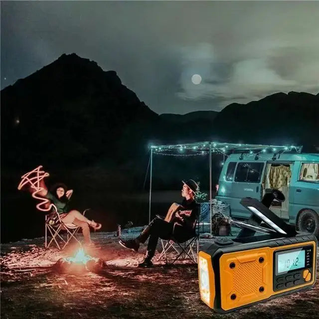 GridSignal NOAA Hand-Crank Emergency Radio