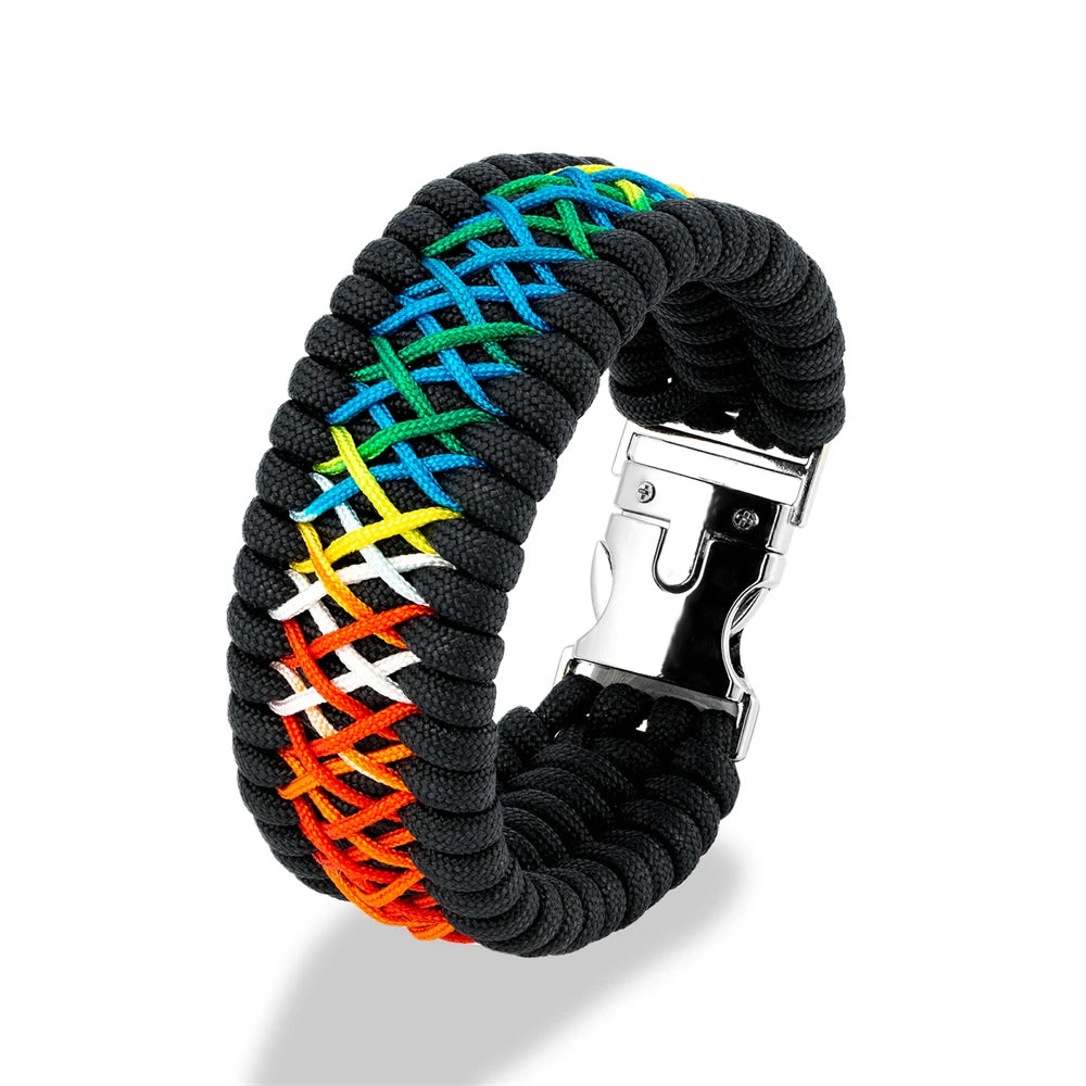 VaultWeave Paracord Survival Bracelet — 550lb