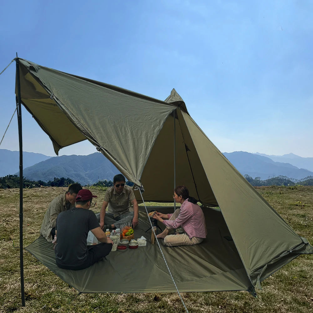 HotShell 4-Season Teepee Hot Tent with Stove Jack