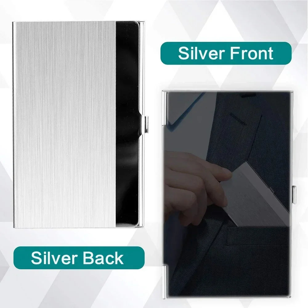 SlimVault Money Clip — Stainless Steel Card + Cash Holder